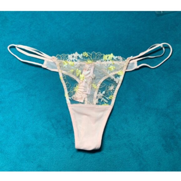 Victoria's Secret Dream Angels Wicked Wildflower Embroidery Unlined Bra 38D Set - Picture 13 of 16